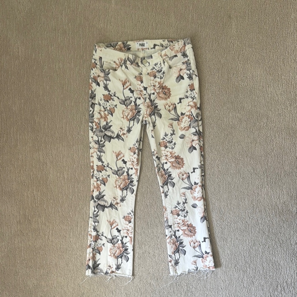 Paige Colette Crop Flare Denim - Picture 4 of 10